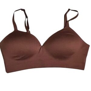 TrueKind Seamless Brown Bra L